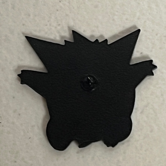 Pokemon Gengar Glitter Enamel Pin Hats Shiny Purple Hat Pins Streetwear - Picture 5 of 7
